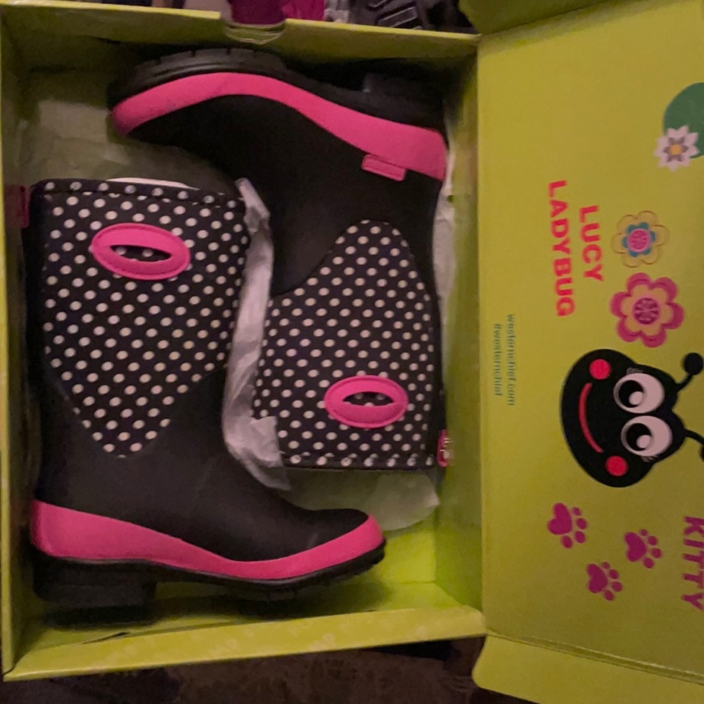 Western Chief Waterproof Girls Neoprene Boots